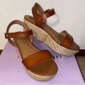Big Buddha Cognac Espadrilles